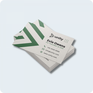 Tarjetas de visitas ecológicas