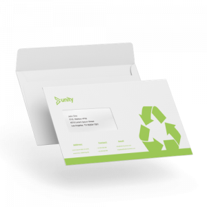Sobres de papel reciclado